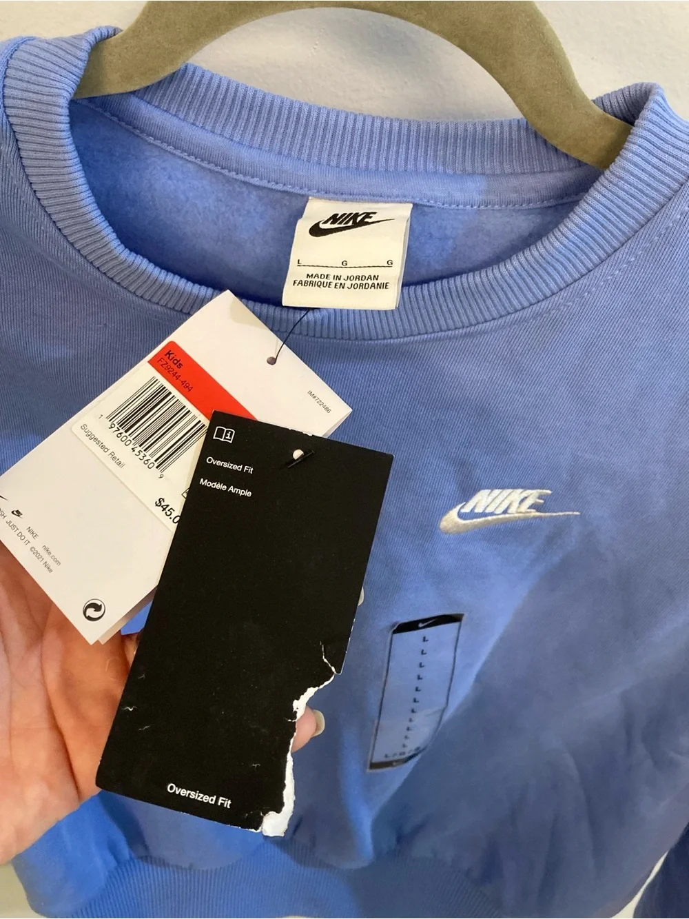 Nike new tags
